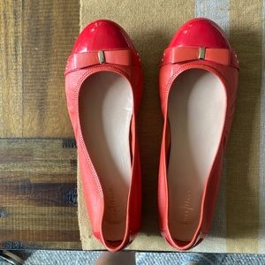 Cole Haan flats with bow